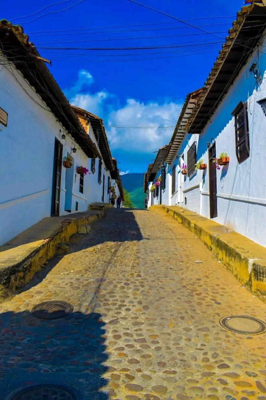 Hostal Colonial De Santander Girón エクステリア 写真